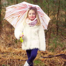 Colour Me Brollies Umbrella Zebra Lietussargs - hameleons