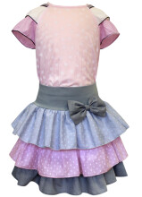 Petra Ivonna Pink Оригинальная модная детская блузка