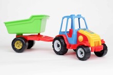 Sand Funny Toys 220 Tractor 452729 Plūdmales mašīna-traktors piekabi