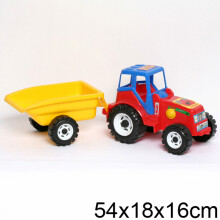 Sand Funny Toys 206 Tractor 452727 Детская машина трактор с прицепом