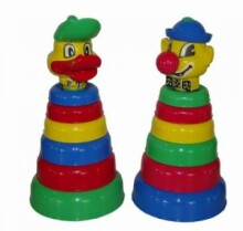 4Kids Art.205 28cm Plastic Duck Stacking Rings - Baby Toy
