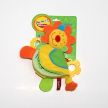 Fancy Toys Art.LKM0\M Lion Roro Mūzikālā rotaļlieta ar pīkstuli - grābulis ratiņiem/aukrēsliņiem/gutiņām