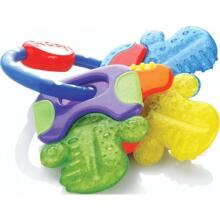 Nuby Icy Bite Art.455 Прорезыватель Ключики 4м+