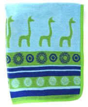 Dabīgais kokvilnas Eko pleds - pārklājs Art.0770 Cotton Chenille 70*90cm