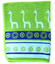 Dabīgais kokvilnas Eko pleds - pārklājs Art.0770 Cotton Chenille 70*90cm
