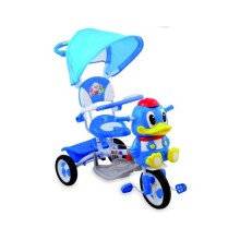Babymix Art.ET-A27-3 Blue детский трехколесный велосипед с навесом