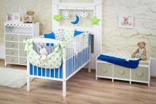 La bebe™ Cotton Borders Set Art.80207 8 Set part bedding