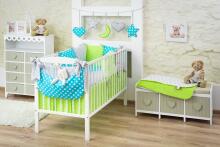 La bebe™ Cotton Borders Set 8 Art.80217 Комплект постельного белья из 8 частей