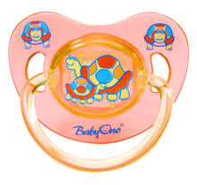 BabyOno Art. 711 Анатомическая силиконовая пустышка, 6м+