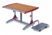 „Comf Pro Cambridge Desk“ straipsnis. DL07-BG / BR Ergonomiškas auginimo stalas vaikams