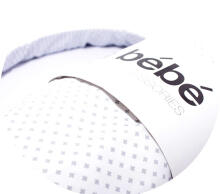 La Bebe™ Snug Cotton Nursing Maternity Pillow Art. 8955 Pearl Grey Satin pakaviņš mazuļim /grūtniecēm