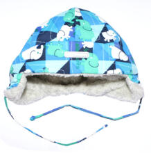 LENNE'16 Tim 15782-6310 Thermo cap Mazuļu termo pusvilnas cepure sasienamā (izm.46-50)