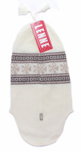 LENNE'16 Roosi 15991/100 „Snowhood“ kepurė kūdikio megztos vilnos kepurės apykaklė (46–52 dydis)