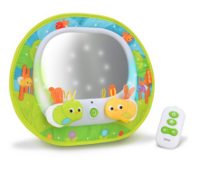 Munchkin Firefly Insight Mirror Art.012064 Interaktivais spogulis Bērna novērošanai automašīnā (regulējamais)