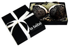 La Bebe™ Boutique Lingerie Eco Art.81419 Mysterious grūtnieču/barošanas krūšturis ar stingru atpogājamu bļodiņu un stabilu krūšu atbalstu