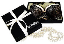 La Bebe™ Boutique Lingerie Eco Art.81419 Mysterious grūtnieču/barošanas krūšturis ar stingru atpogājamu bļodiņu un stabilu krūšu atbalstu