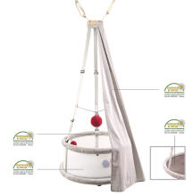 Memola Multisensory cradle 3in1 Art.239 Уникальная, специально разработанная Подвесная кроватка-колыбелька-гамак