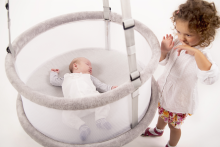 Memola Multisensory cradle 3in1 Art.239 Уникальная, специально разработанная Подвесная кроватка-колыбелька-гамак