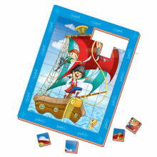 Roter Käfer RK1301-02 Magnētiskās puzles  Pirates (Vladi Toys)