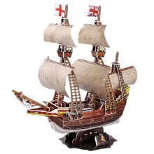 CubicFun Mayflower Art.T4009h 3D galvosūkių laivas