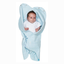 Wallaboo Baby Wrap Light Blue Одеяло для пеленания