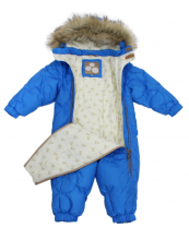 Huppa '17 Beata Art.31930055-60035 Šiltas žieminis terminis pūkinis kostiumas (74 cm)
