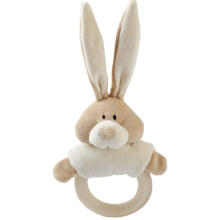 Wooly Organic Bunny Art.00204 Wooly Organic - Organic Bunny Rabbit Rattle Teether