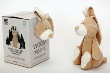 Wooly Organic Банни Art.00202 Мягкая игрушка из эко хлопка - Зайка (100% натуральная)