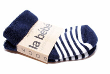 La Bebe™ Natural Eco Cotton Baby Socks Art.81959 Dabīgas kokvilnas mazuļu zeķītes