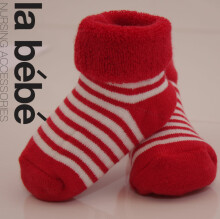 La Bebe™ Natural Eco Cotton Baby Socks Натуральные хлопковые носочки для новорожденного