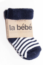 La Bebe™ Natural Eco Cotton Baby Socks Art.81959 Dabīgas kokvilnas mazuļu zeķītes