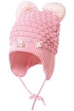 Lenne'18 Art.15376-17376A/176 Jane Knitted hat Детская вязаная шапочка на завязочках.