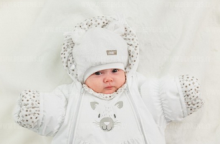 Lenne '17 Art.15371-16371/100 Berna Knitted hat Bērnu silta plīša cepure