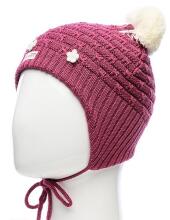 Lenne'16 Art.15376/271 Jane Knitted hat Детская вязаная шапочка на завязочках.