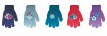 Yo!Baby Art.R-200A Gloves Детские тёплые перчатки с рисунком и фротэ подкладкой