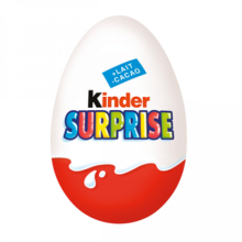 „Kinder Surprise“ straipsnis. 100272 Šokoladinis kiaušinis 20g
