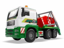 Dickie Toys Art.20333610 Oro siurblio konteinerių sunkvežimis Didelis žaislinis sunkvežimis su konteineriu