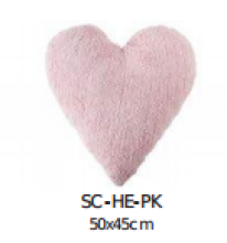 Lorena Canals Heart SC-HE-PK Dekoratīvais spilvens 100% kokvilna