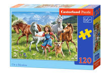 Castorland Art.012008 Classic Kids puzzle Пазл для детей 120 деталей