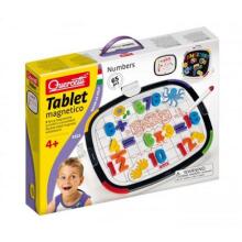 Quercetti Art. Q5323 Magneta numbers basic Divpusēja magnētiskā zīmēšanas tāfele ar cipariem un figūram