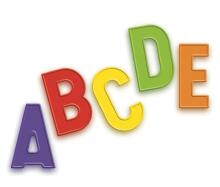 Quercetti Art. Q5461 Magnitic Letters Magnētiskie Burti