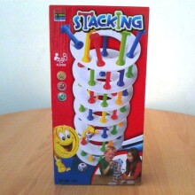Edu Fun Toys Art.007-26B Stacking Krītošais tornis galda spēle