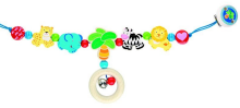 Heimess 735930 Wooden Pram String Clip On (Safari)