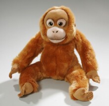„Uni Toys“ menas. M18798 „Orangutan“ minkšta žaislinė beždžionė „Orangutan“