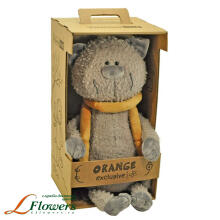 Orange Toys Orange Life Art. OS069/25 Мягкая игрушка Кот Обормот с сосисками (32 см)