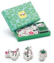 Djeco Small Stamps - Rio Art. DJ09786 Zīmogi ar tintēm
