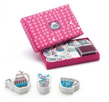 Djeco Small Stamps - Tea Time Art. DJ09787 Zīmogi ar tintēm