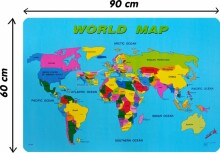 Eva World Map Art.PN200 Puzle (no 54 elementiem)