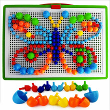 Peg Art Butterfly N.238 Bērnu mozaika ar dazāda izmērā detaļām 260 gb.