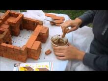 Brickmaster Cathedral Art.00104 Большой Конструктор Собор из настоящих кирпичиков 488 деталей